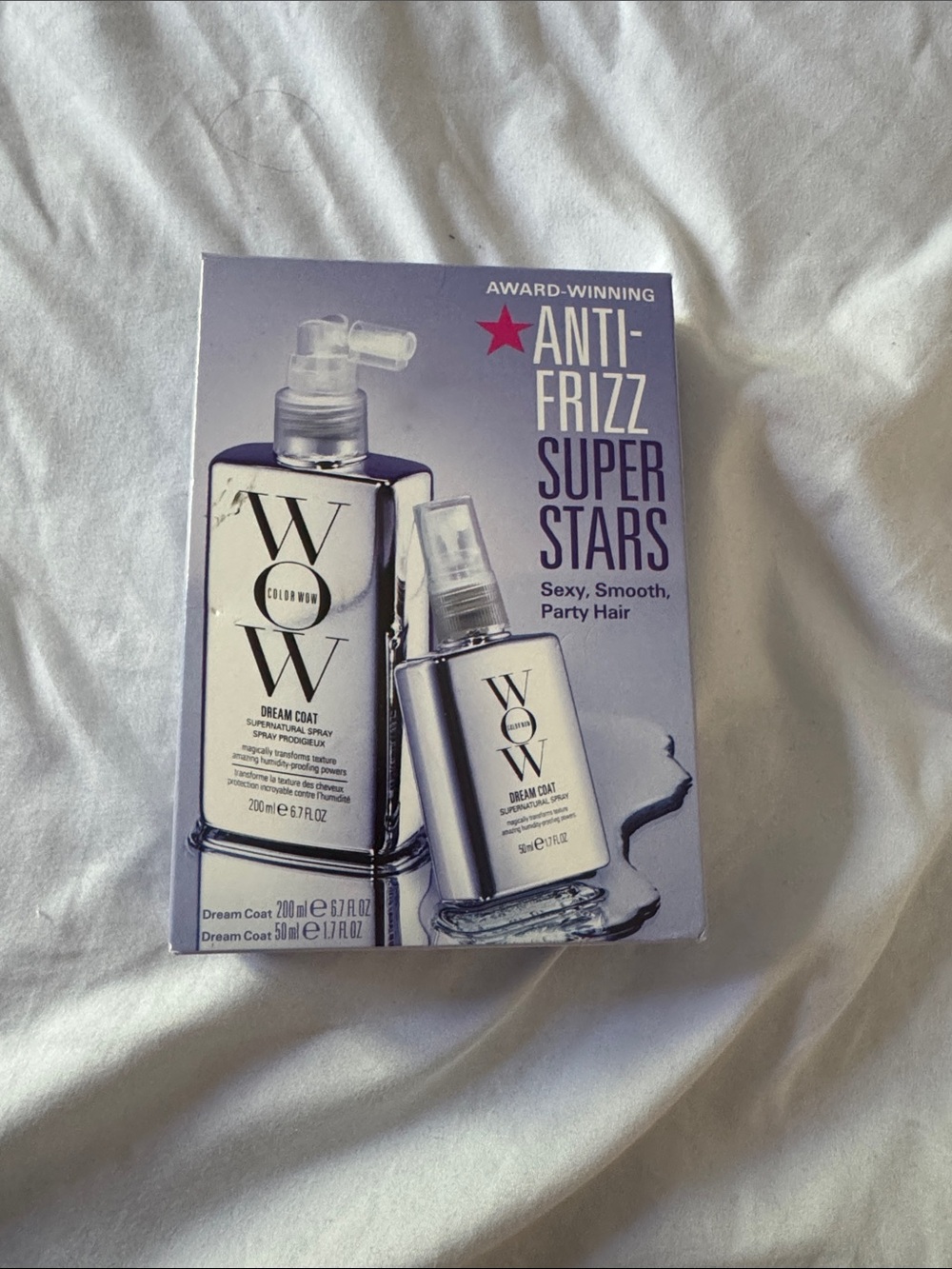 COLOR W.O.W. DREAM COAT Anti-Frizz Super Stars Hair Set